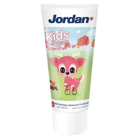 Jordan Kids Toothpaste White 50ml