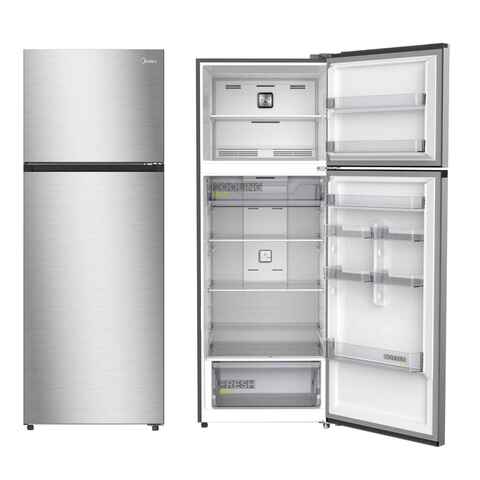Midea Double Door Refrigerator MDRT580 411L Silver
