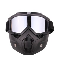 Generic-Motorcycle Cross Country Mask Tactical Goggles Windproof Sand-proof Breathable Riding Outdoor Sports Mirror Glasses