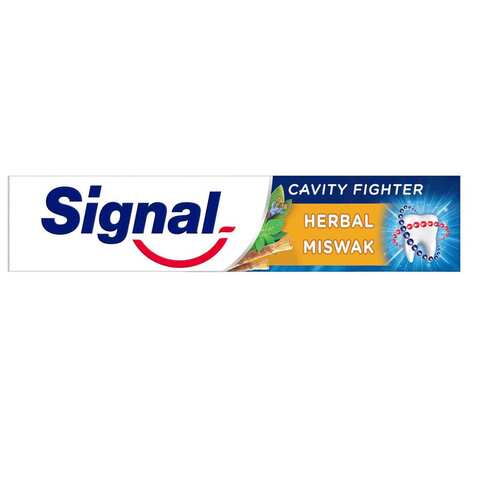 Signal Herbal Miswak Toothpaste White 120ml