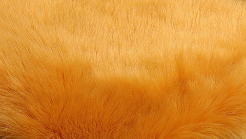 Rabbit Fur Double Side Plush Heart Shaped Throw Pillow (Size 35&times;45CM)