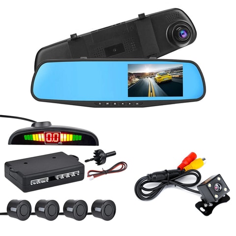 Buy Generic 4.3 Inch 1080Hd Dash Cam Video Recorder Dual Lens Rear-View  Mirror Car Camera DVR Online - Shop Automotive on Carrefour Saudi Arabia