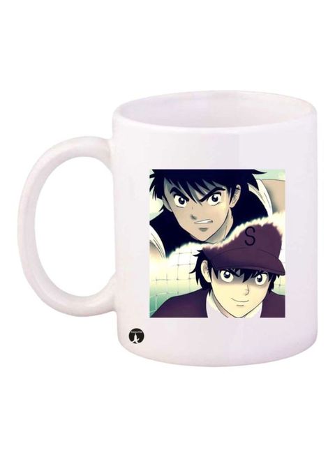 Buy Bp Anime Captain Majid Printed Mug White/Black/Purple Standard Size  Online - Shop Home & Garden on Carrefour UAE