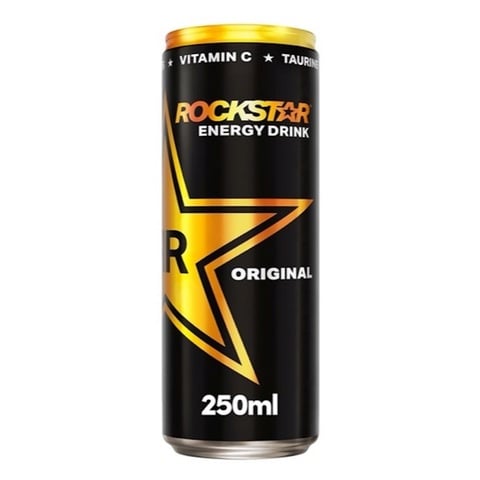 Rockstar Original Energy Drink 250ml Pack of 6