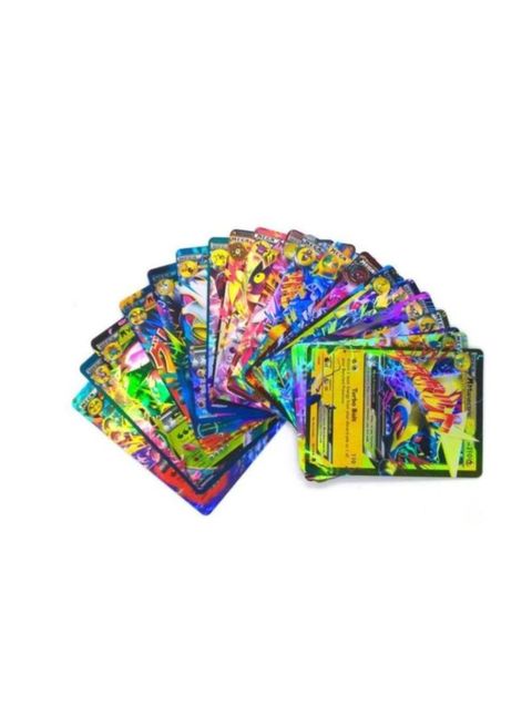 Generic 100-Piece Assorted Pokemon Cards