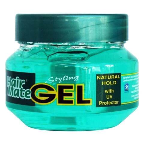 Buy Hair Mate Hair Styling Gel Natural Hold 250 Ml Online - Shop Beauty &  Personal Care on Carrefour Jordan