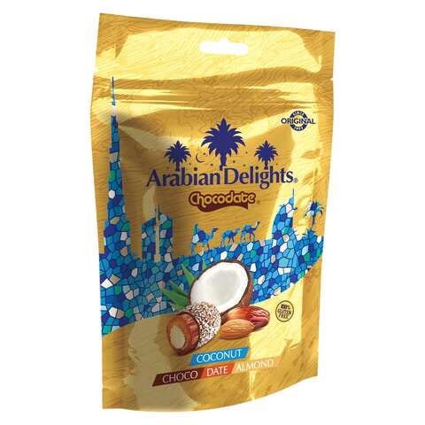 Arabian Delights Coconut Chocodate 100g
