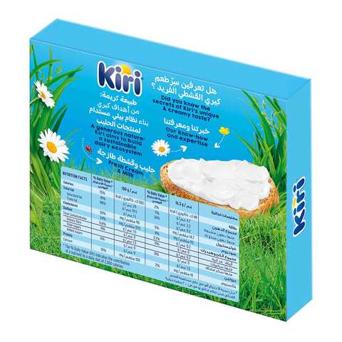Kiri Spreadable Cream Cheese Squares 18 portions 324g