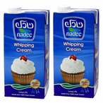 Buy Nadec Long Life Whipping Cream 1L x 2 Pieces in Kuwait