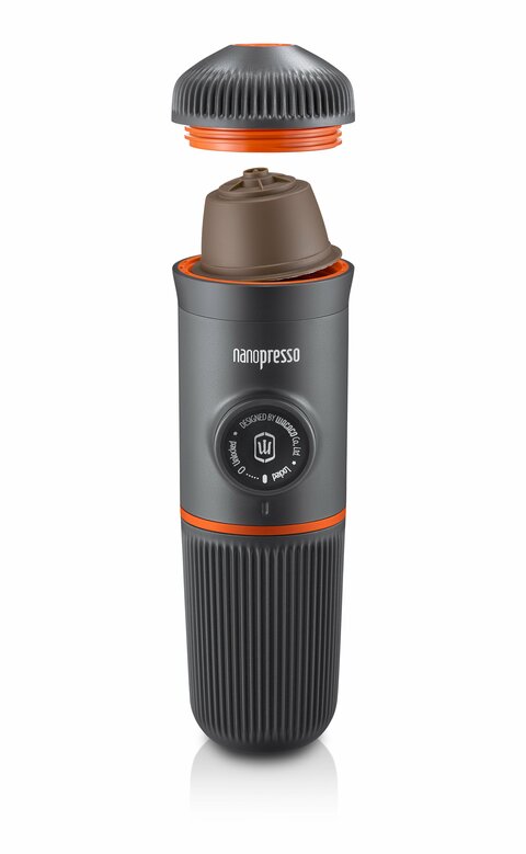 Wacaco Dolce Gusto (DG) Kit - DG Capsule Adapter + Larger water tank(140ml) in use with Wacaco Nanopresso, Compatible w/ Nescafe Dolce Gusto Capsules, for Traveling, Camping, Home or Office Use