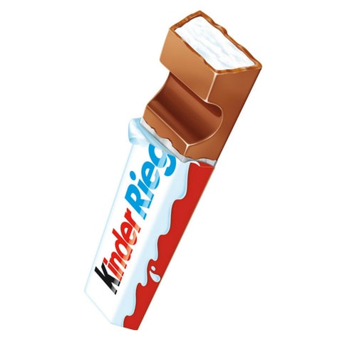 Buy Kinder Riegel Chocolate Bar 21g Online - Shop Food Cupboard on Carrefour UAE
