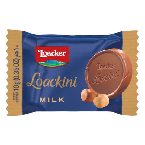 Loacker Loackini Milk Chocolate 10g
