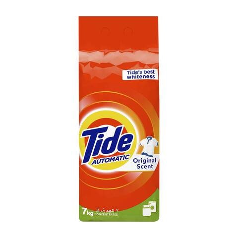 Buy Tide Automatic Powder Detergent - Original Scent - 7 Kg in Egypt