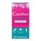 Carefree Panty Liners Cotton Unscented Pack of 34