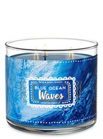 اشتري Bath  Body Works- Blue Ocean Waves 3-Wick Candle, 411 GM في الامارات