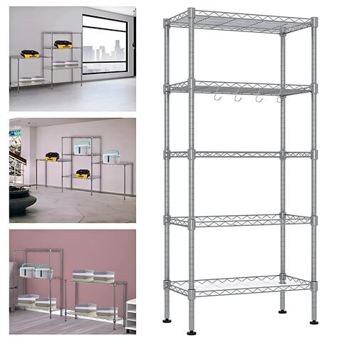 5 shelf deals metal storage rack