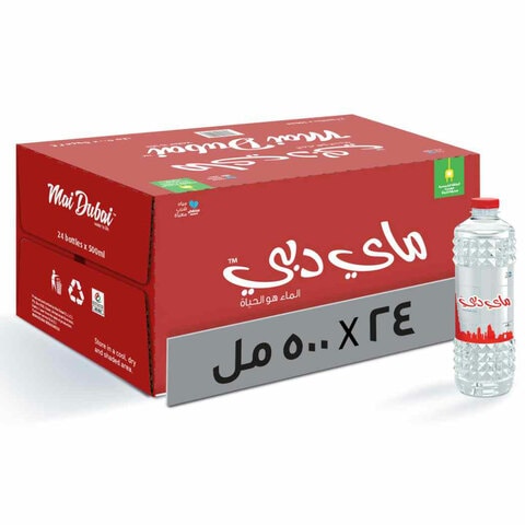 Mai Dubai Low Sodium Drinking Water 500ml Pack of 24