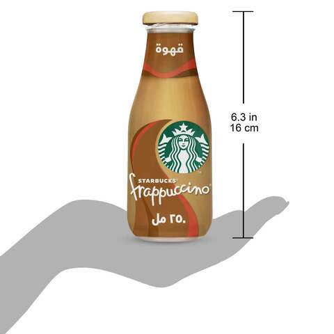 Starbucks Frappuccino Coffee Glass Bottle 250ml (8 pack)