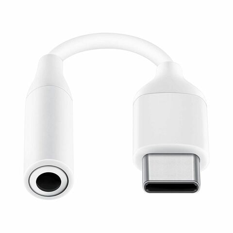 Samsung USB-C To Headphone Jack Adapter White