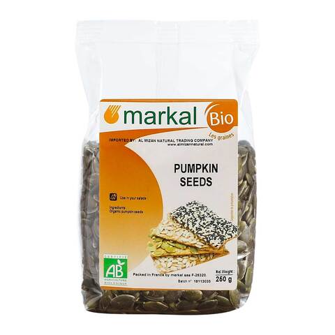 Buy Markal Pumpkin Seeds 250g (Organic) in Saudi Arabia