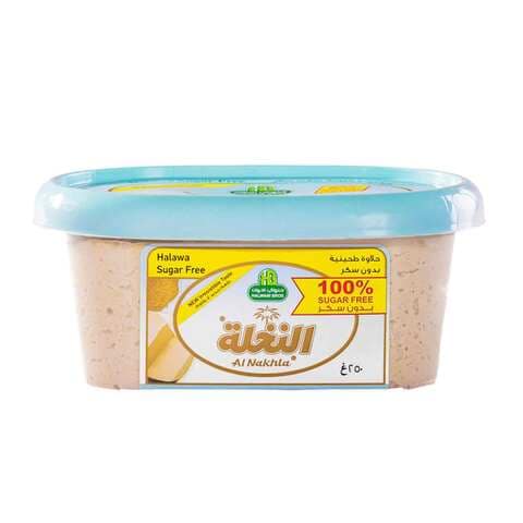 اشتري النخلة حلواني حلاوة طحينية بالفستق بدون سكر 250 جرام (عضوي) في السعودية