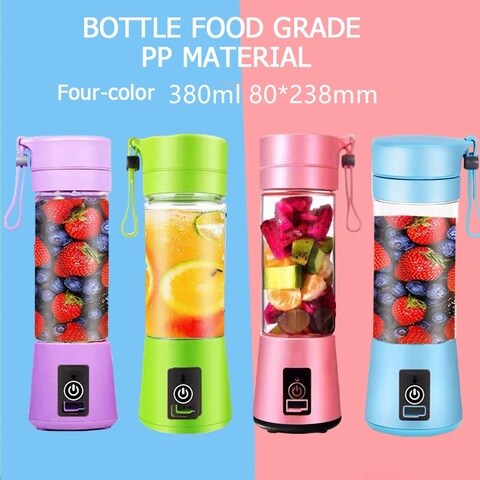 Petit Mixeur Smoothie Milkshake Blender Portable Jus De Fruit 500ml Usb  Violet Yonis à Prix Carrefour