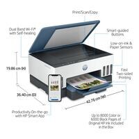 HP Smart Wireless Printer 725 White