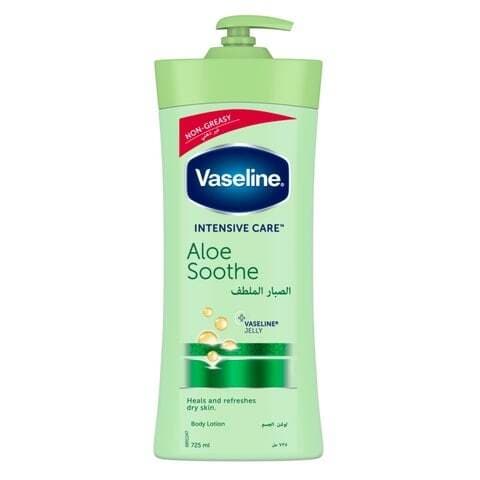 Vaseline Intensive Care Aloe Soothe Body Lotion White 725ml
