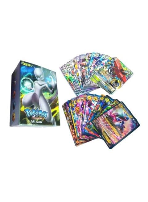 Generic 100-Piece Assorted Pokemon Cards