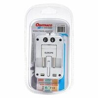 Oshtraco Travel Adapter 2 AMP With 2 USB  White