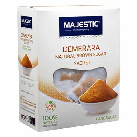 Majestic Demerara Natural Brown Sugar 500g