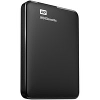WD Elements Portable External Hard Disk Drive 1TB Black