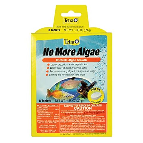 Tetra No More Algae Tablets 8 Count Controls Algae In aquariums price ... - Aquarium Supplement Price Control