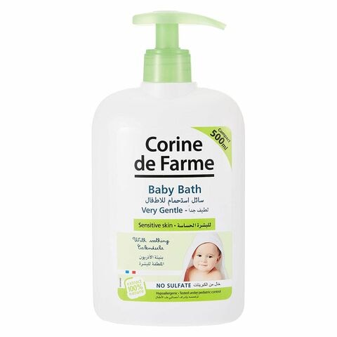 Corine de Farme Sulphate Free Baby Bath For Sensitive Skin 500ml