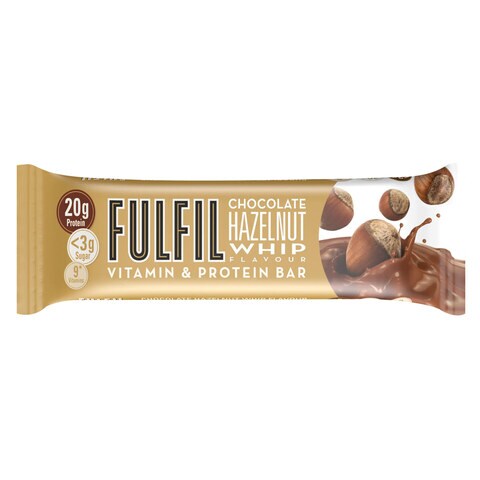 Fulfil Hazelnut White Chocolate Bar 55g