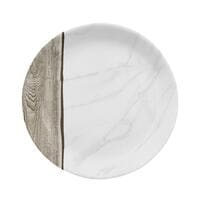 Dinewell Vintage Melamine Plate White 19cm