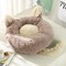 Cat &amp; Dog Pet Bed With Cute Design And Shape Comfortable Plush Ultra Soft Cushion Self Warming Pet Bed Made With Fleece Faux Fux With Waterproof Bottom (Diamater 50CM)
