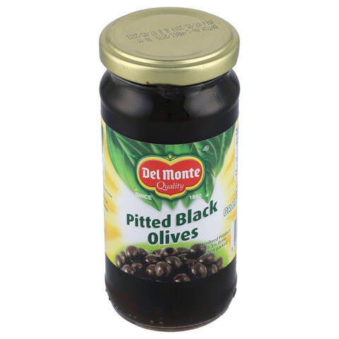 Del Monte Pitted Black Olives 235g