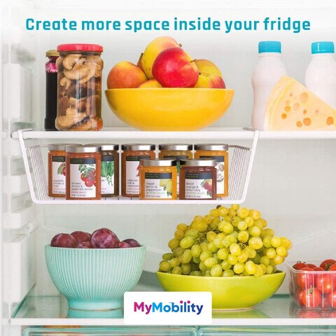 Kitchen Under Shelf Storage Under Shelf Basket Under The Shelf Storage Basket Multifunctional Cabinet Storage Shelf Wire Basket For Kitchen Pantry Cabinet Closet