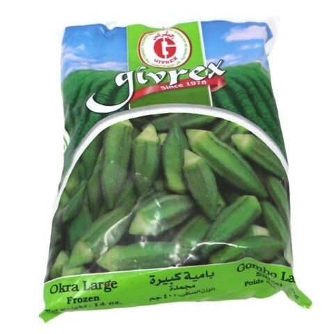 Givrex Frozen Large Okra - 400 gram