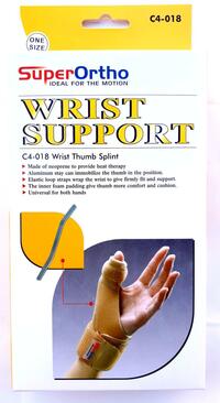 Super Ortho Wrist Thumb Splint - One Size