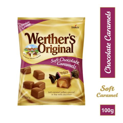 Storck Werthers Original Chocolate Caramels 100g