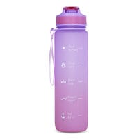 ANEMOSS Sailor Girl Pattern Tritan Water Bottle 1000 ml / 33.8 oz