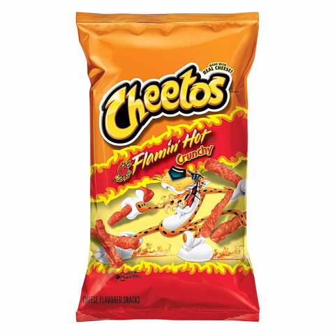 Buy CHEETOS CRUNCHY FLAMIN HOT 50G in Kuwait