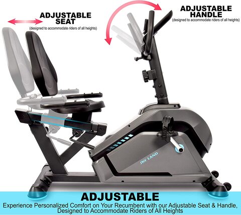 Buy Sky Land Fitness Exercise Bike Magnetic Recumbent Bike With