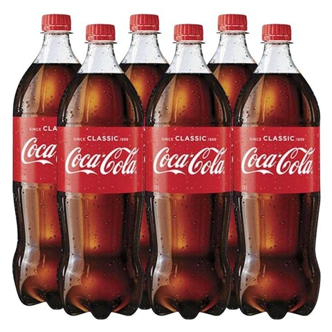 اشتري كوكا كولا مشروب غازي 1.25 لتر × 6 في الكويت