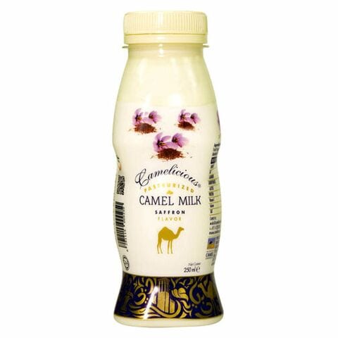Camelicious Saffron Flavour Camel Milk 250ml