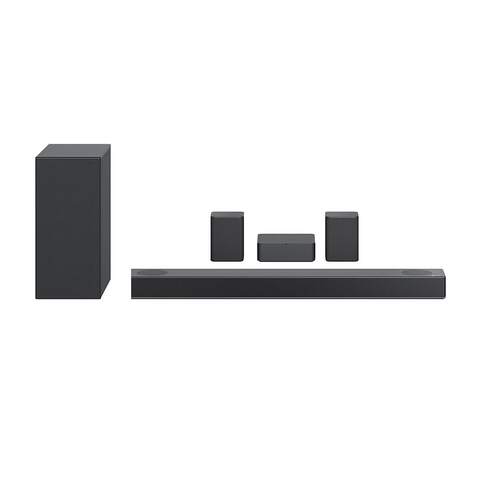 LG S75QR 5.1.2CH High Res Audio Sound Bar With Dolby Atmos And Surround Speakers