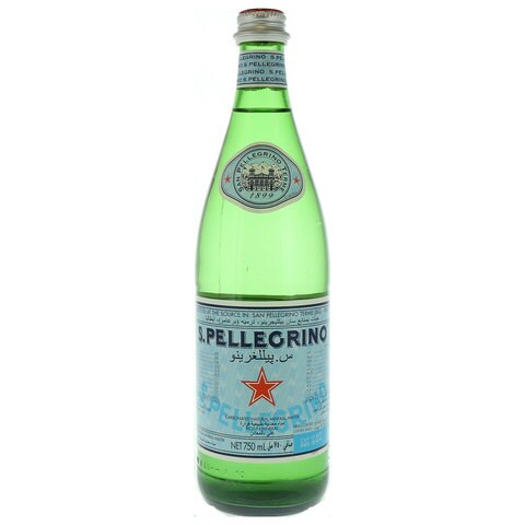 San Pellegrino Carbonated Natural Mineral Water - 750 ml