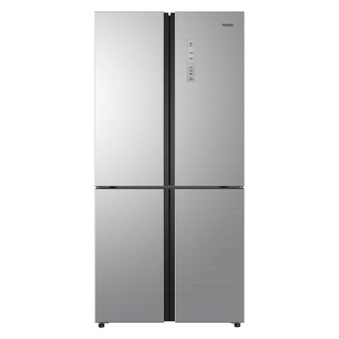 Haier Side-By-Side Refrigerator SBS HRF-595SGI 504L Silver
